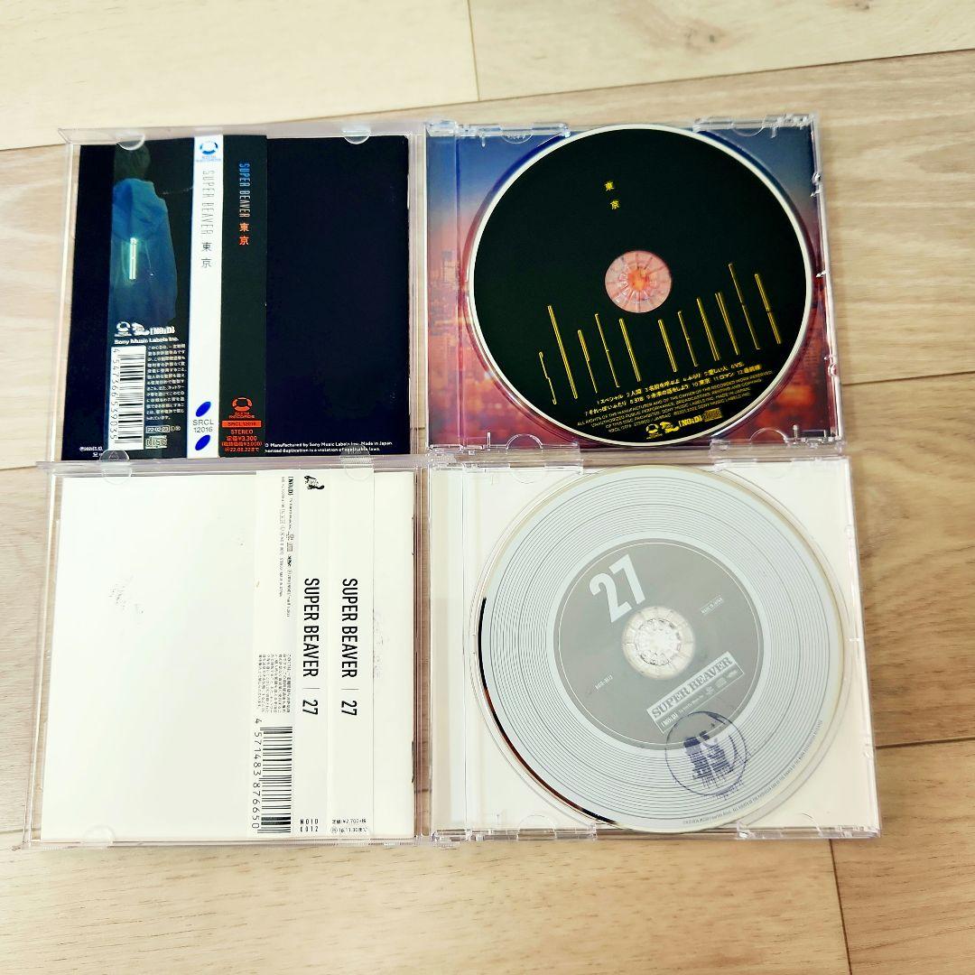 SUPER BEAVER　☆４枚セット、シールなし　27 東京　361°