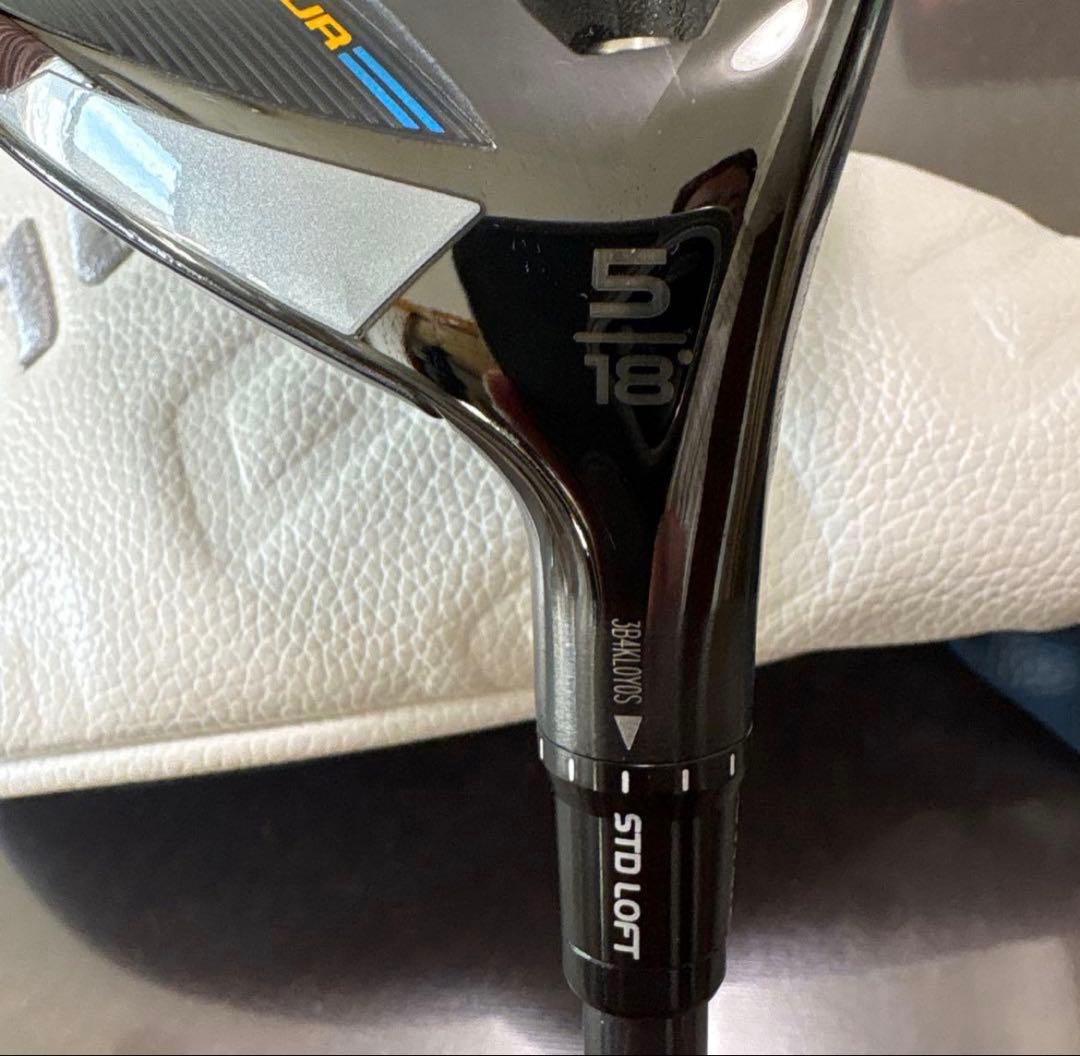 美品テーラーメイド Qi10 ツアー 5W Diamana TM50 S 18度