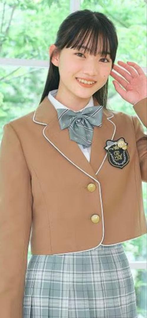 レピピアルマリオ卒服2025 ジャケットL、スカートM、ネクタイ３点セット