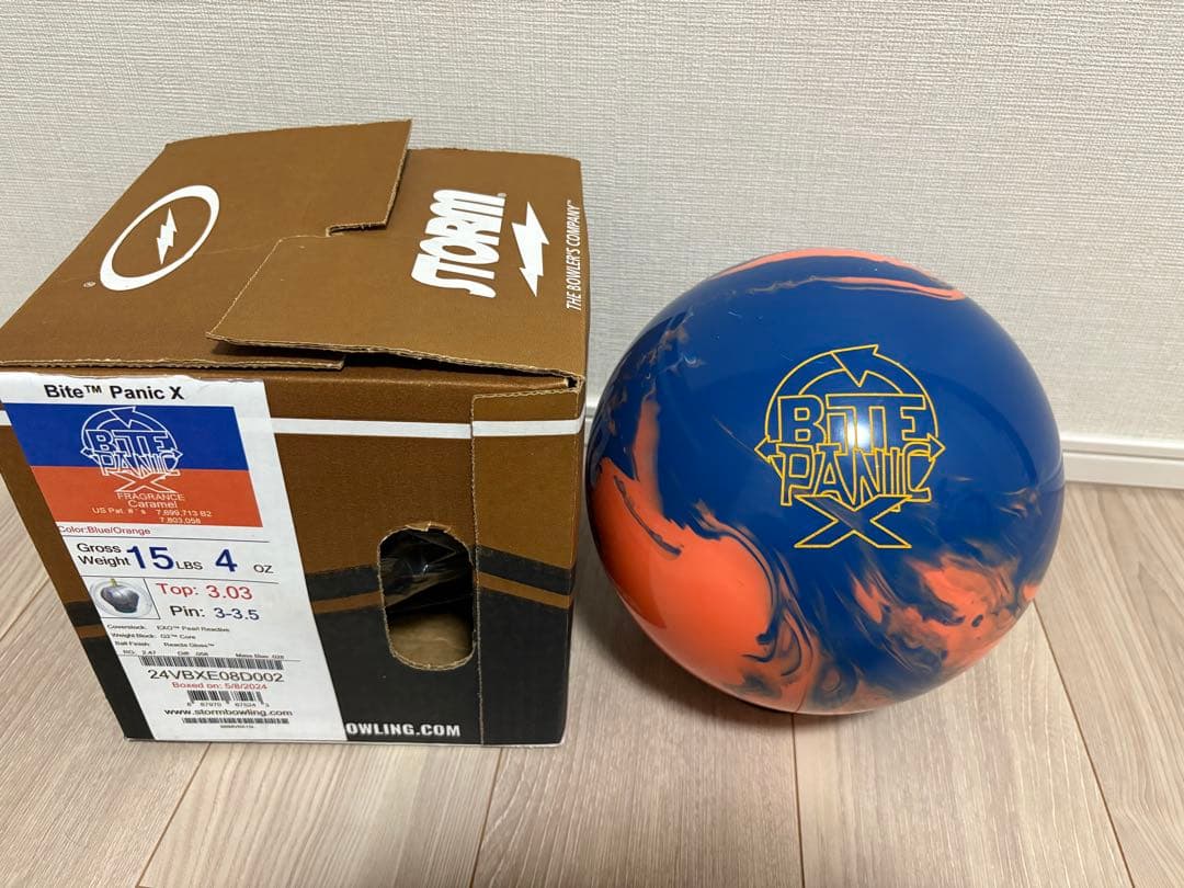 新品未使用　STORM バイトパニック 15P ボウリングボール