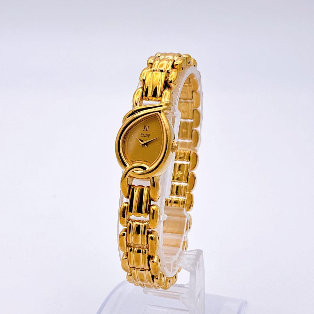 【幻の1990年製】SEIKO 4N00-6070 R0 ゴールド文字盤 完品