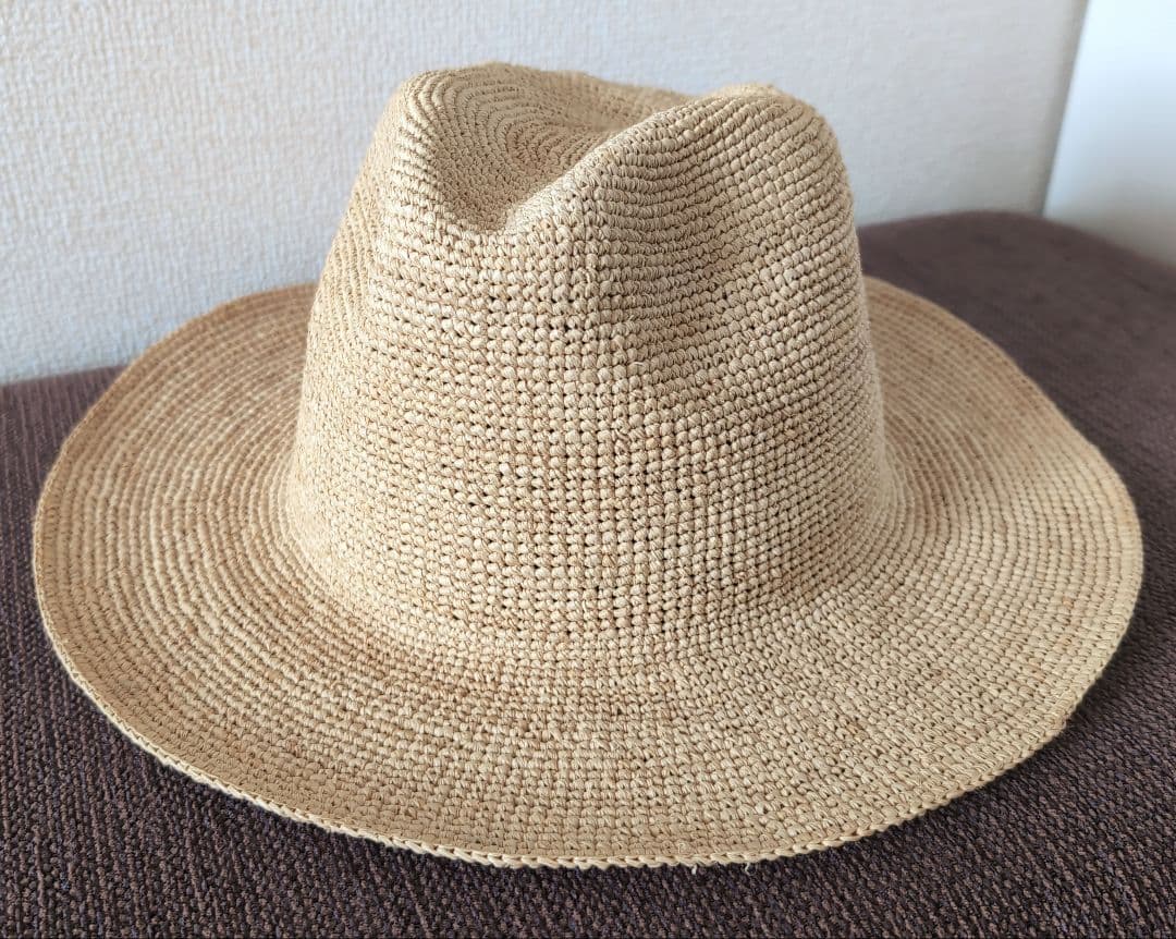 KIJIMA TAKAYUKI ラフィア手編みソフトハット