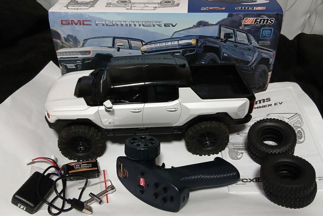 FMS 1/18 HUMMER EV RCクローラー