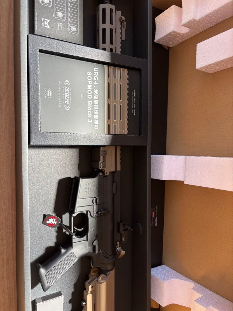東京マルイ 電動ガン　URG-I SOPMOD block3開封済み、未使用
