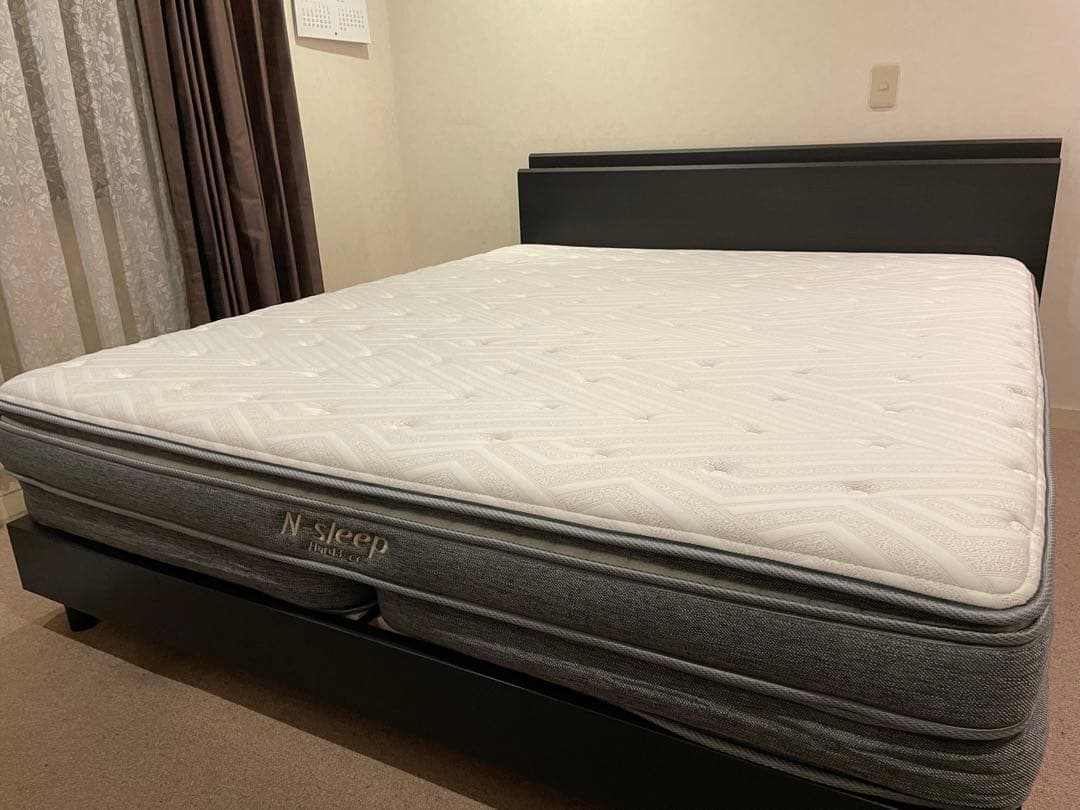 N-sleep マットレス付きベッドフレーム