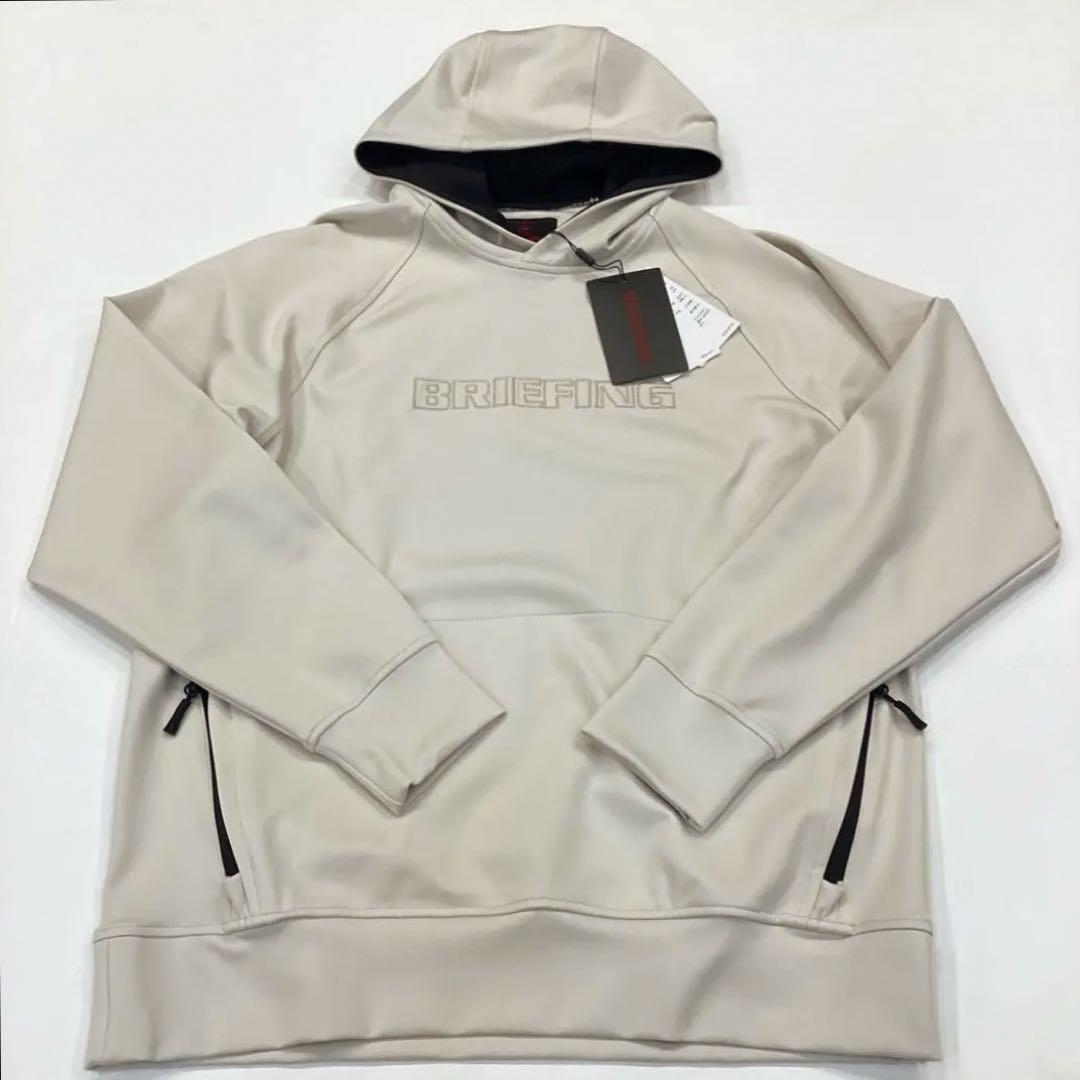 新品　BRIEFING MS BIG BEAT HOODIE ベージュ