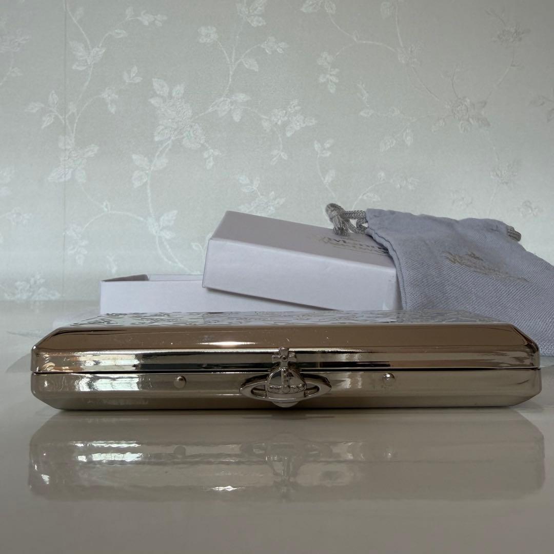 ヴィヴィアンウエストウッド シガレットケース シルバー タバコケース オーブ