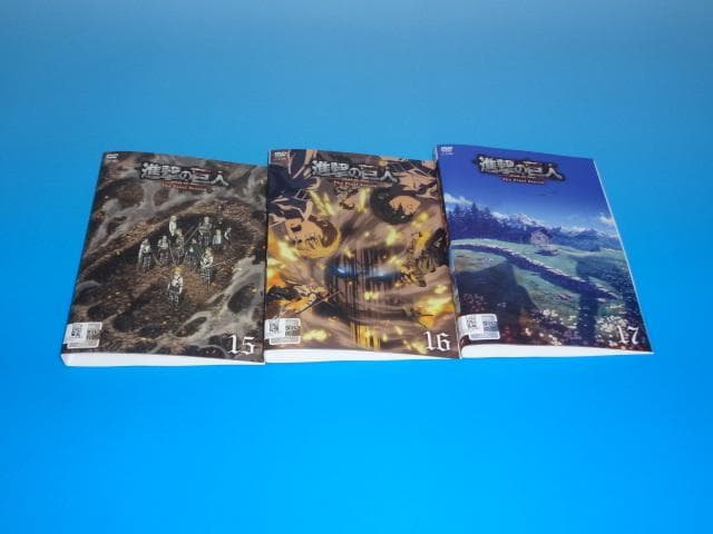 DVD 進撃の巨人 1期-FINAL 47巻 全巻 レンタル