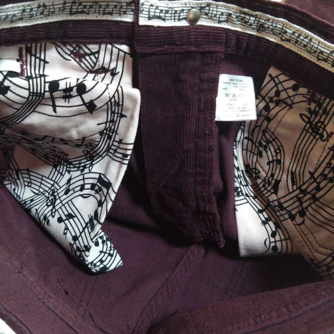 n(n) BY NUMBER (N)INE　コーデュロイ　ハート　2　ストレッチ