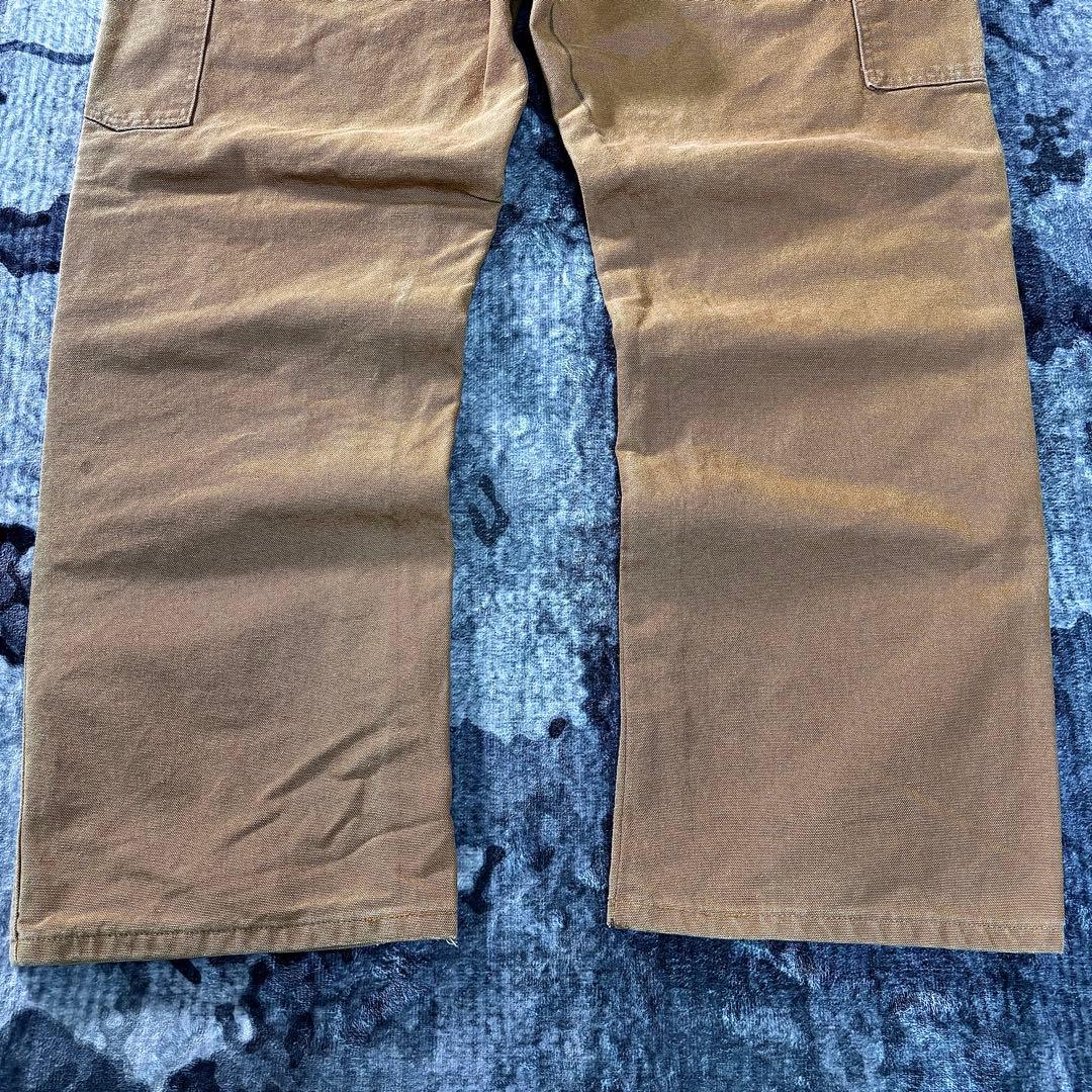 コメ欄セール！ビックシルエット 状態◎ ブラウンワークパンツ極太W40