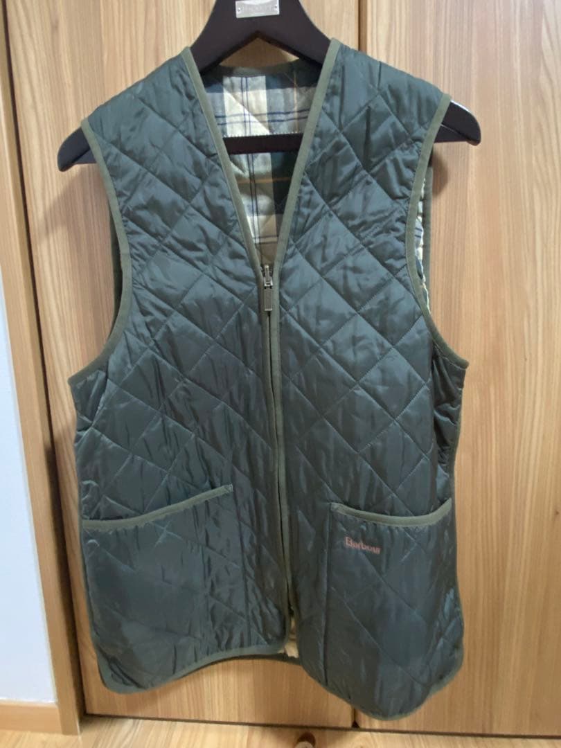 Barbour キルティングベスト　ZIP IN LINER サイズ38