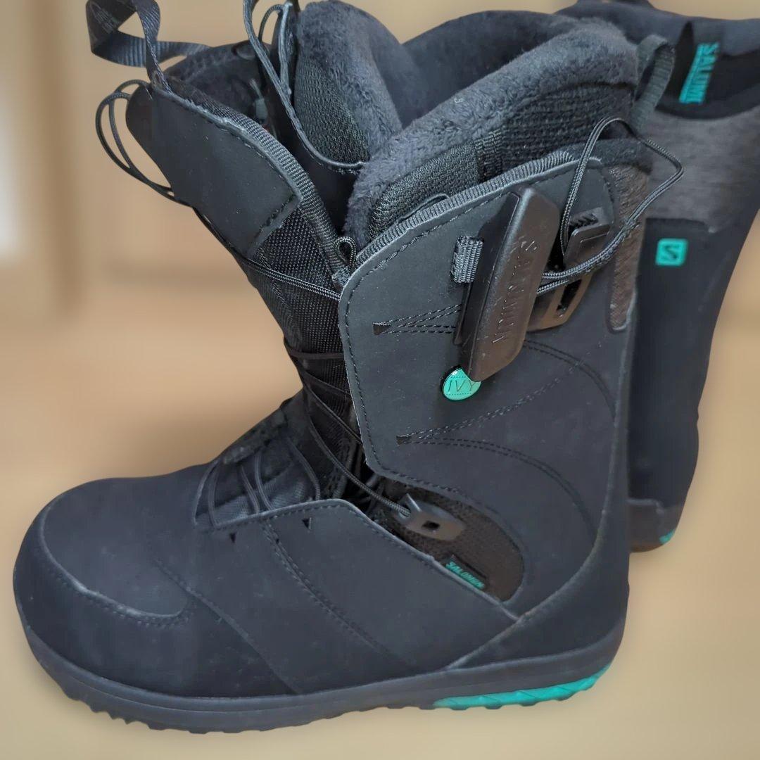 SALOMON スノーボードブーツ ブラック IVY 24cm