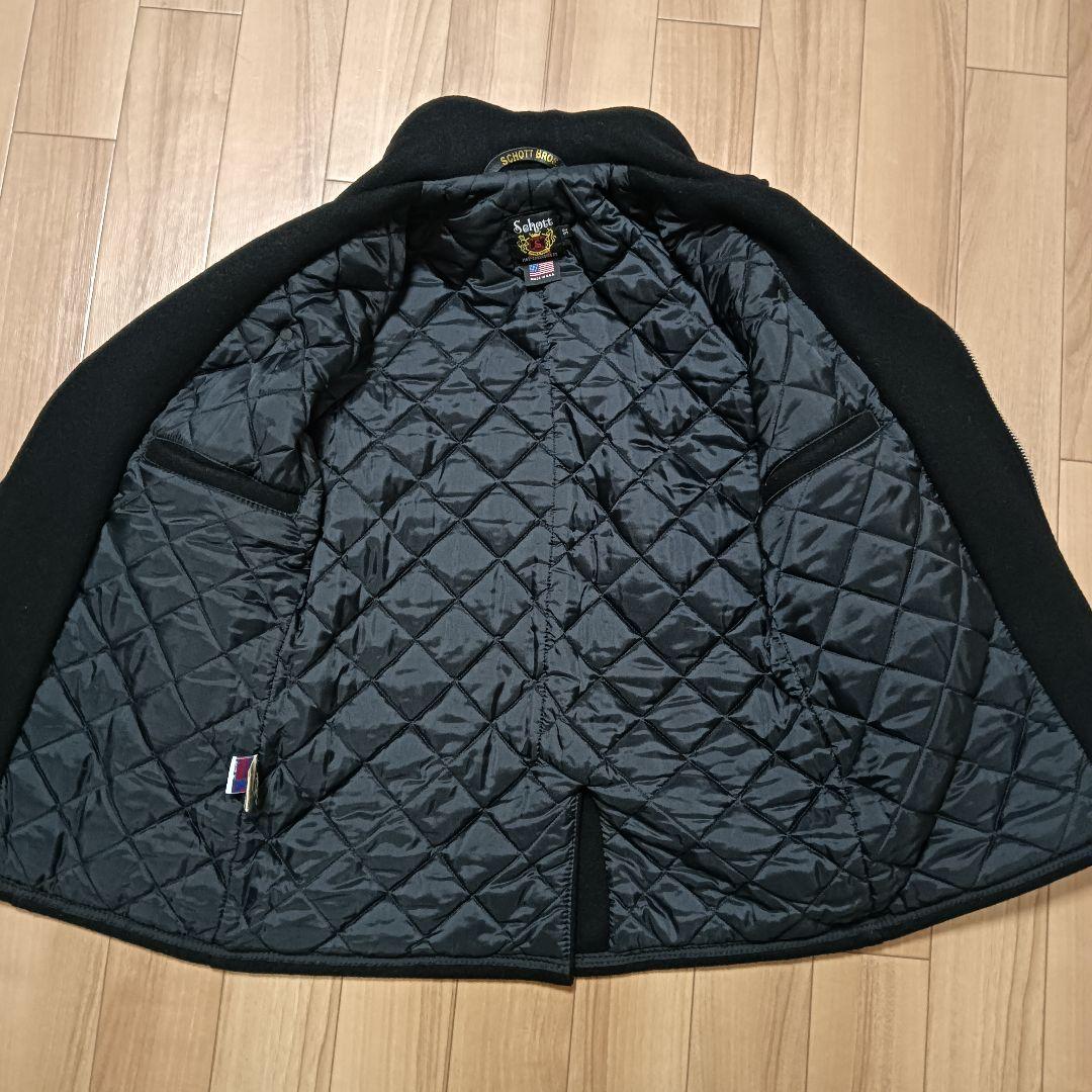 Schott ショット ウール ライダース ピーコート ワンスター USA製