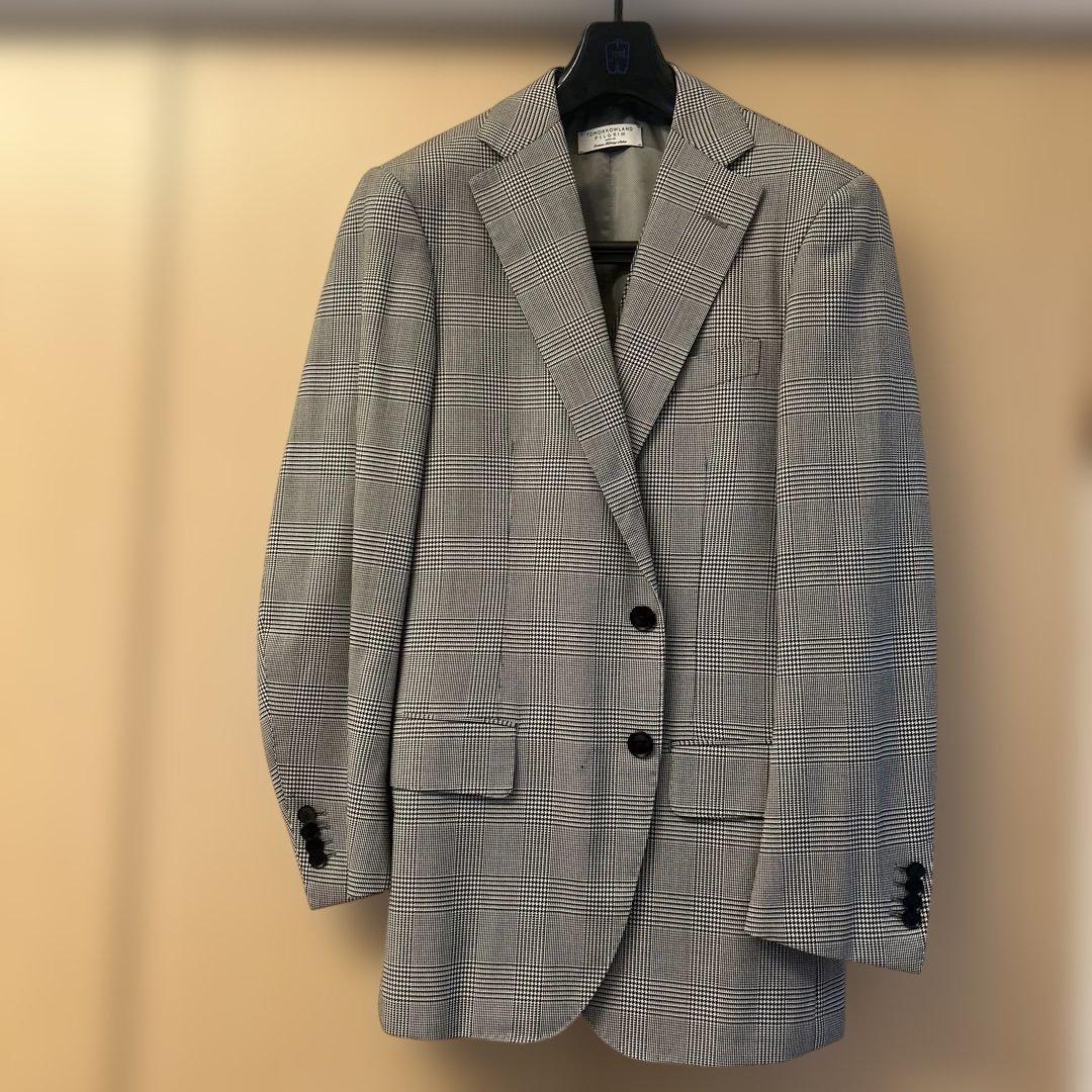 KWB　トゥモローランド ピルグリム グレンチェック柄スリーピース　48Ｌ