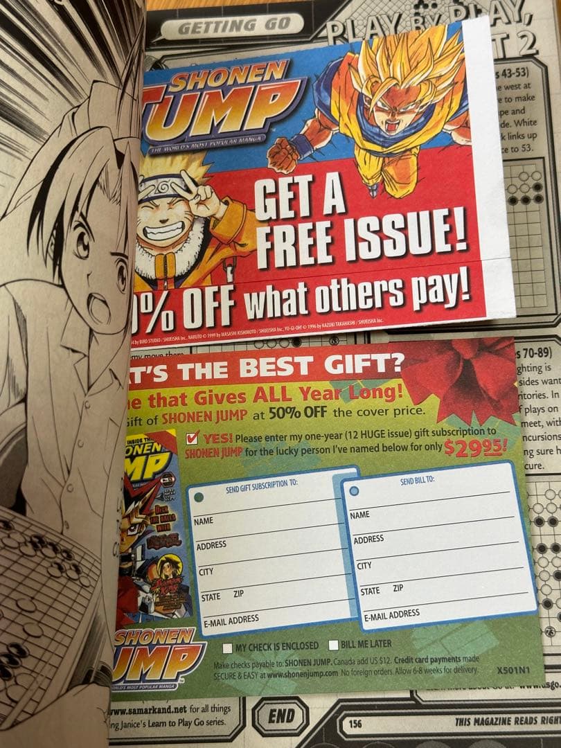 北米版 少年ジャンプ 2005年 2冊 遊戯王 暗黒魔族ギルファーデーモン 海外