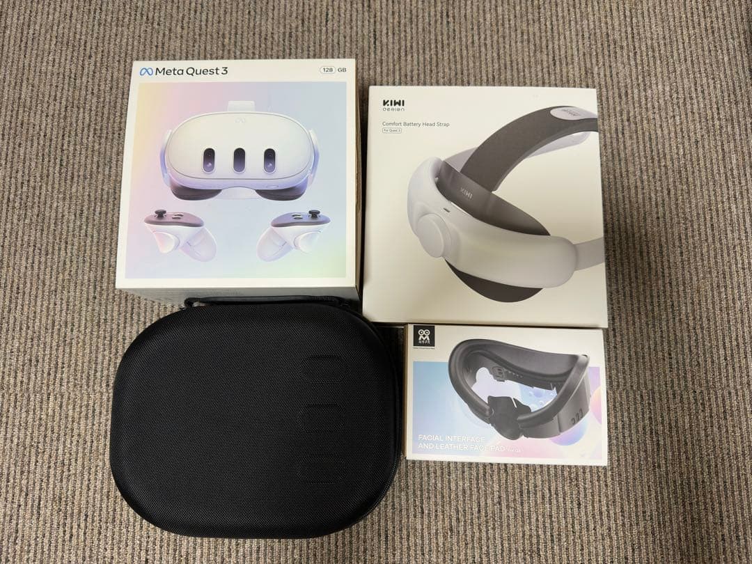 メタクエスト3 128GB おすすめセット　 Quest 3 VR