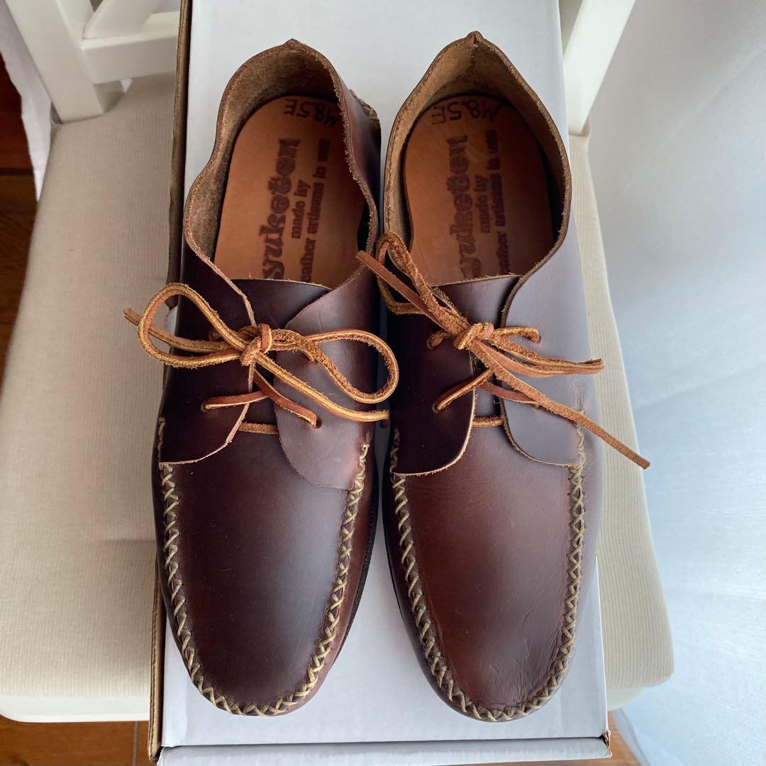 【YUKETEN】ユケテン 2ピースオックス モカシンシューズ クロムエクセル