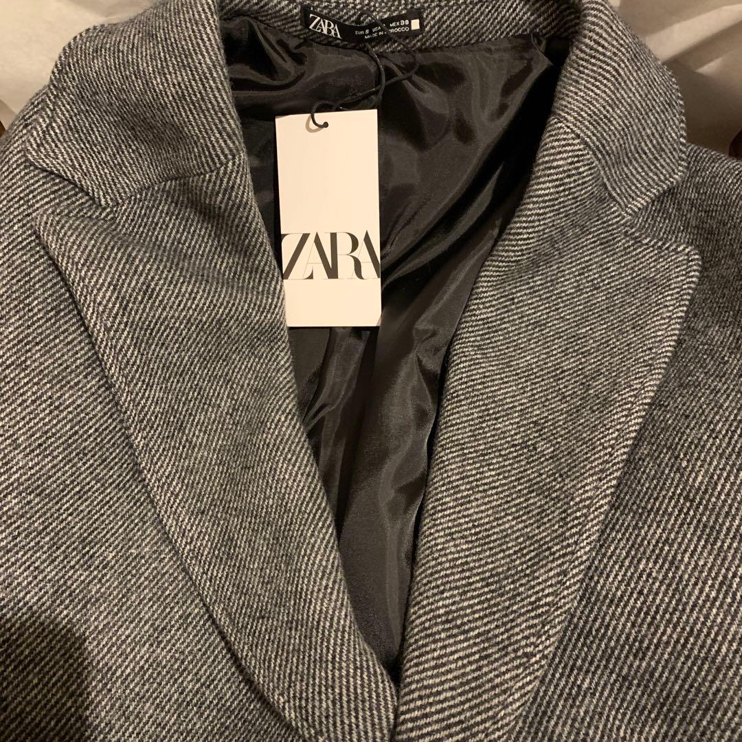 ZARA ショート丈コート　メンズ　Sサイズ　新品未使用