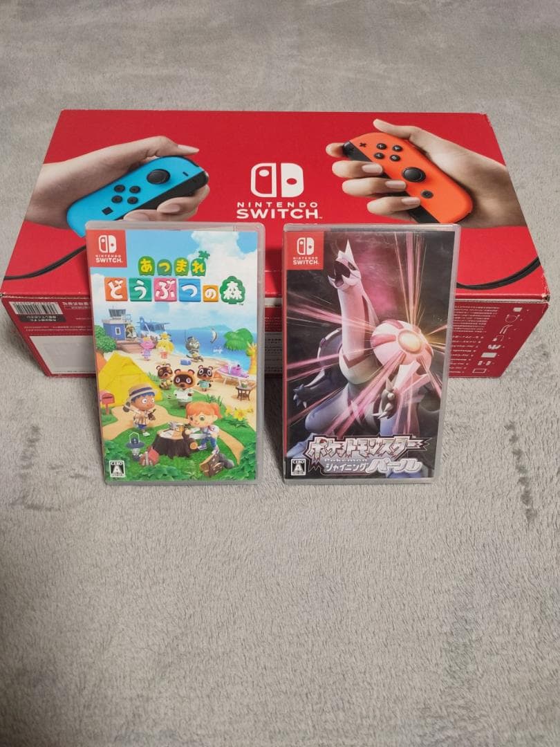 Nintendo switch スイッチ　本体+ゲームソフト2本　セット