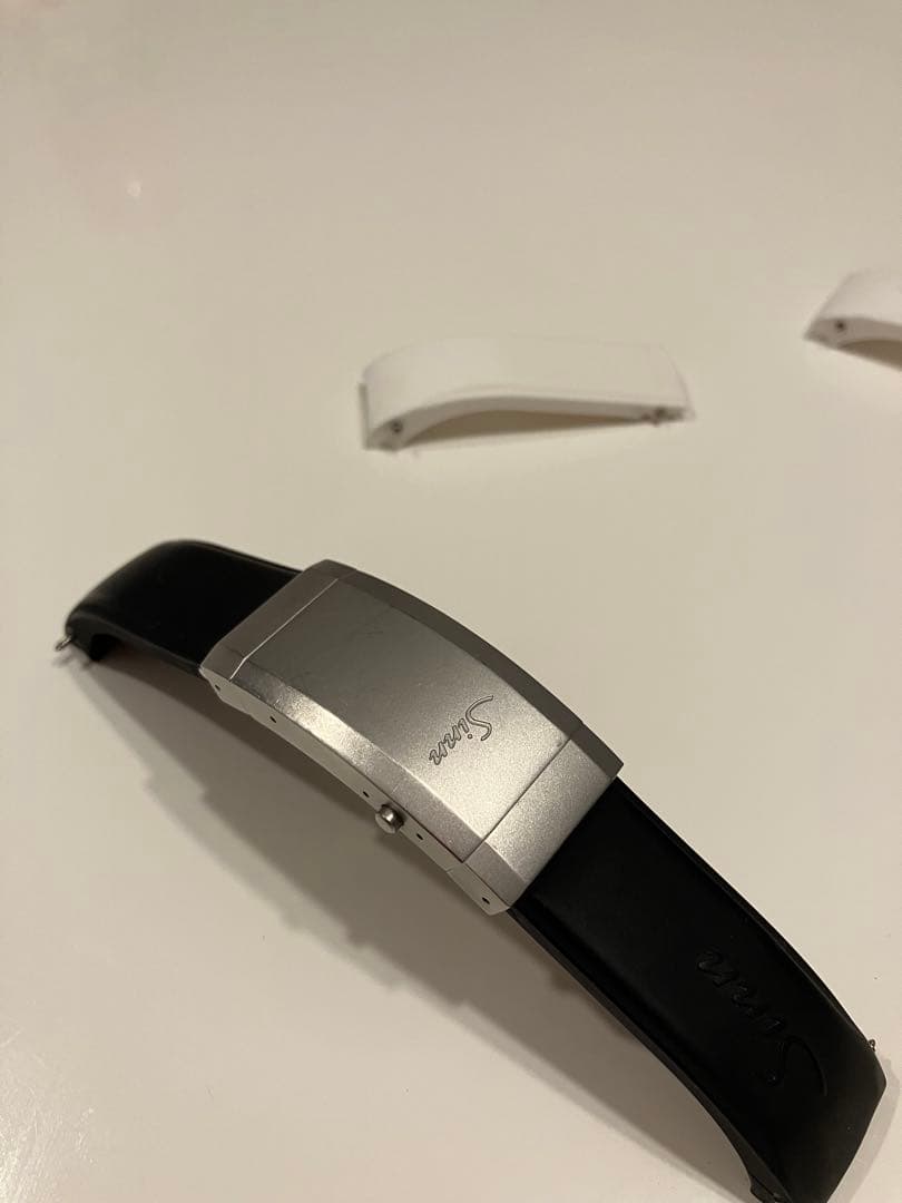 Sinn純正 ラージフォールディングバックル ステンレスマット・セット・20mm