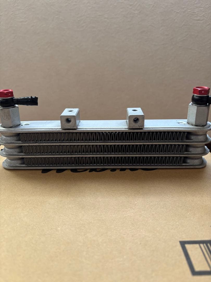 キタコ　オイルクーラー3段コア　タペットホールカバー　CT125