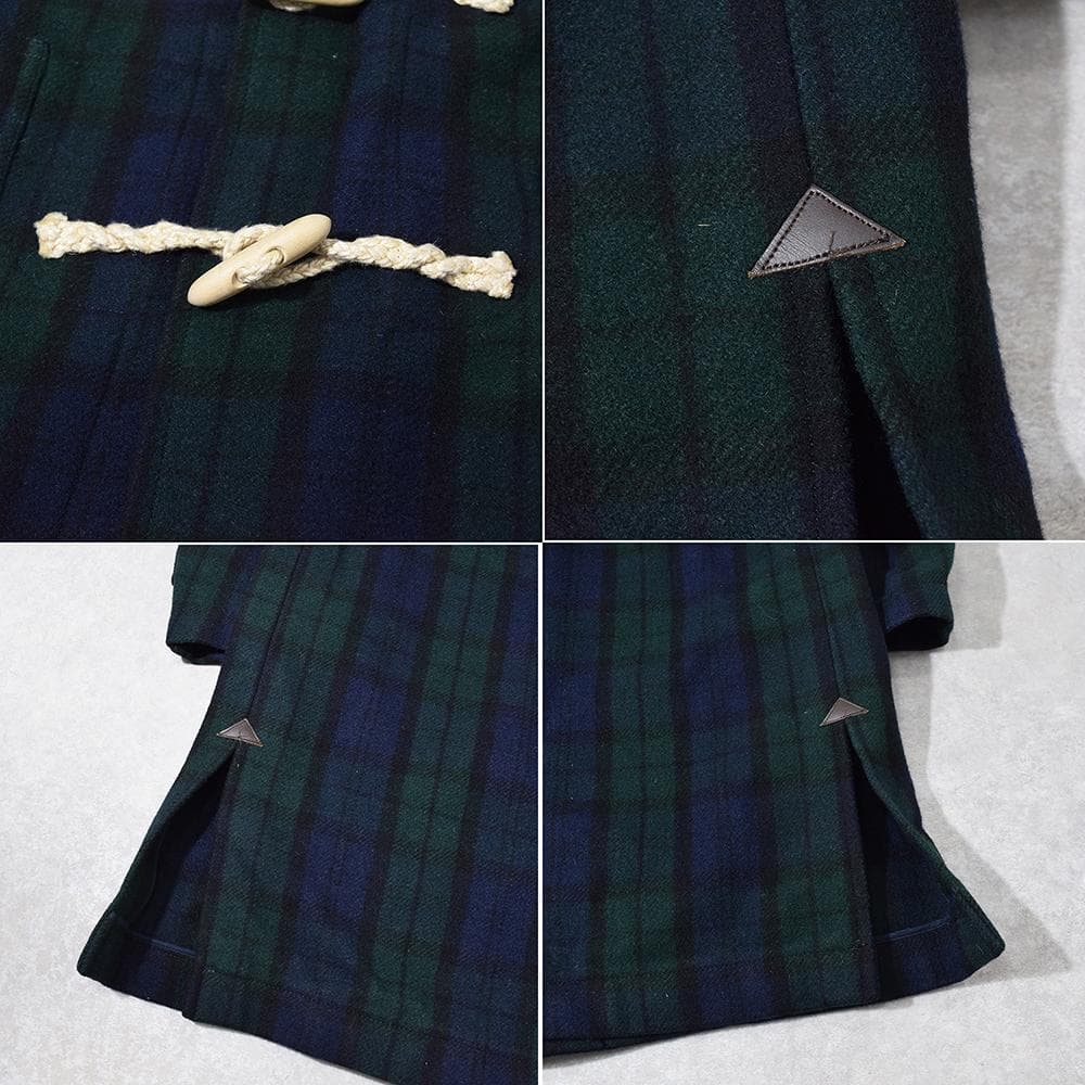 当時物 ヴァンヂャケット VAN ブラックウォッチ ウール ダッフルコート L