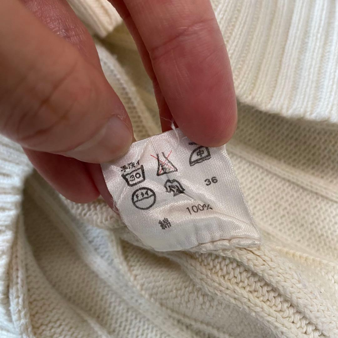 【極稀少】Ralph Lauren ポニー刺繍 半袖ニットポロシャツ キナリ M