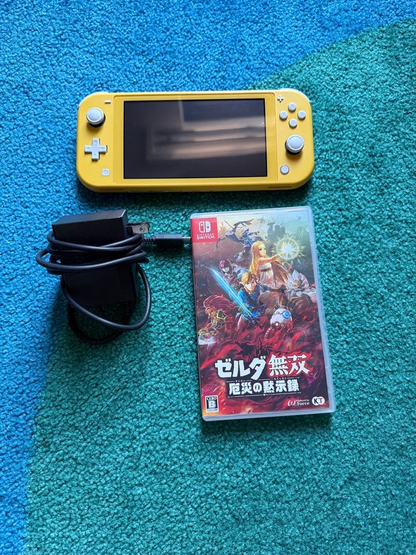 Nintendo Switch Lite イエロー 本体 + ゼルダ無双セット