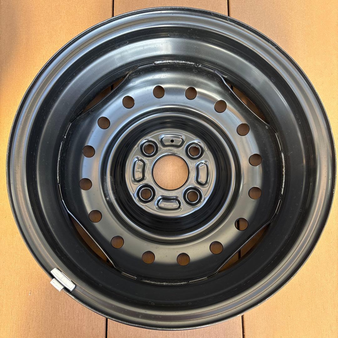 14インチ スチールホイール 4本セット　スズキ　軽自動車　4穴