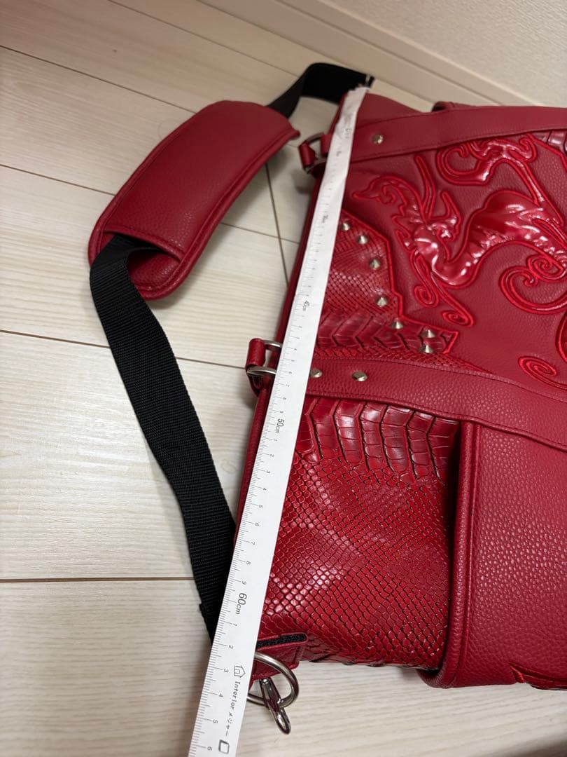 ダンスウィズドラゴン⭐︎赤バッグ　中古品