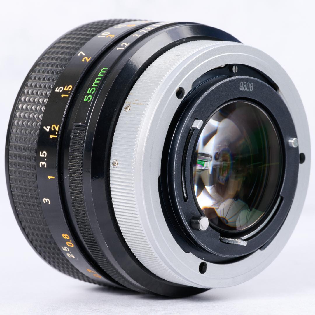 光学綺麗 Canon FD 55mm f1.2 s.s.c.