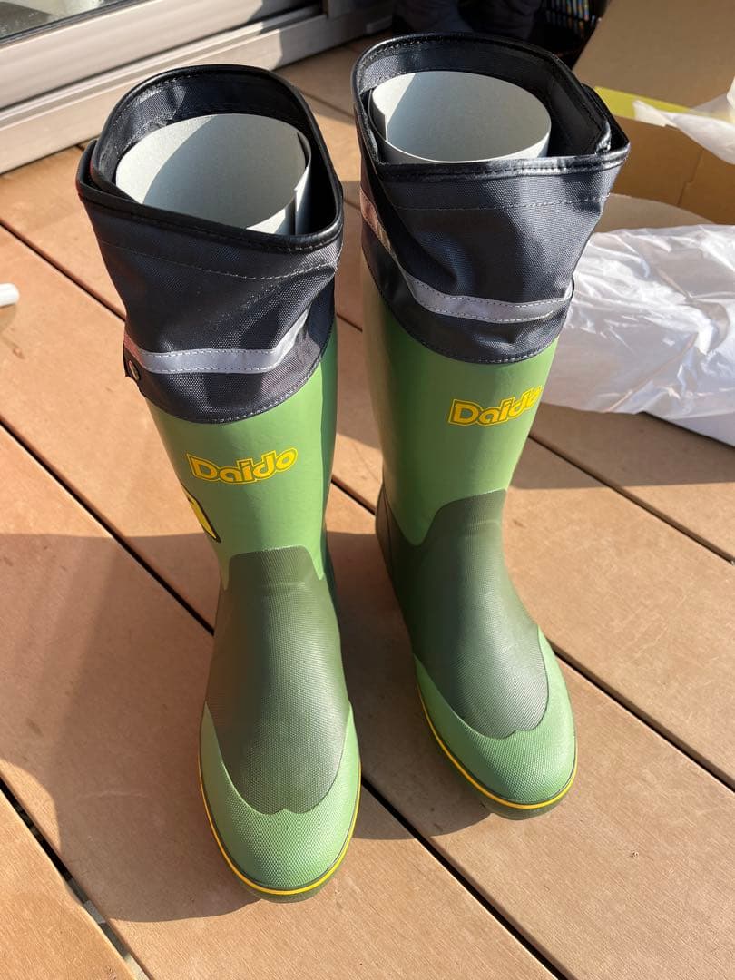 大同石油 マイティブーツ スパイク付き 25.0cm 林業 マイティーブーツ