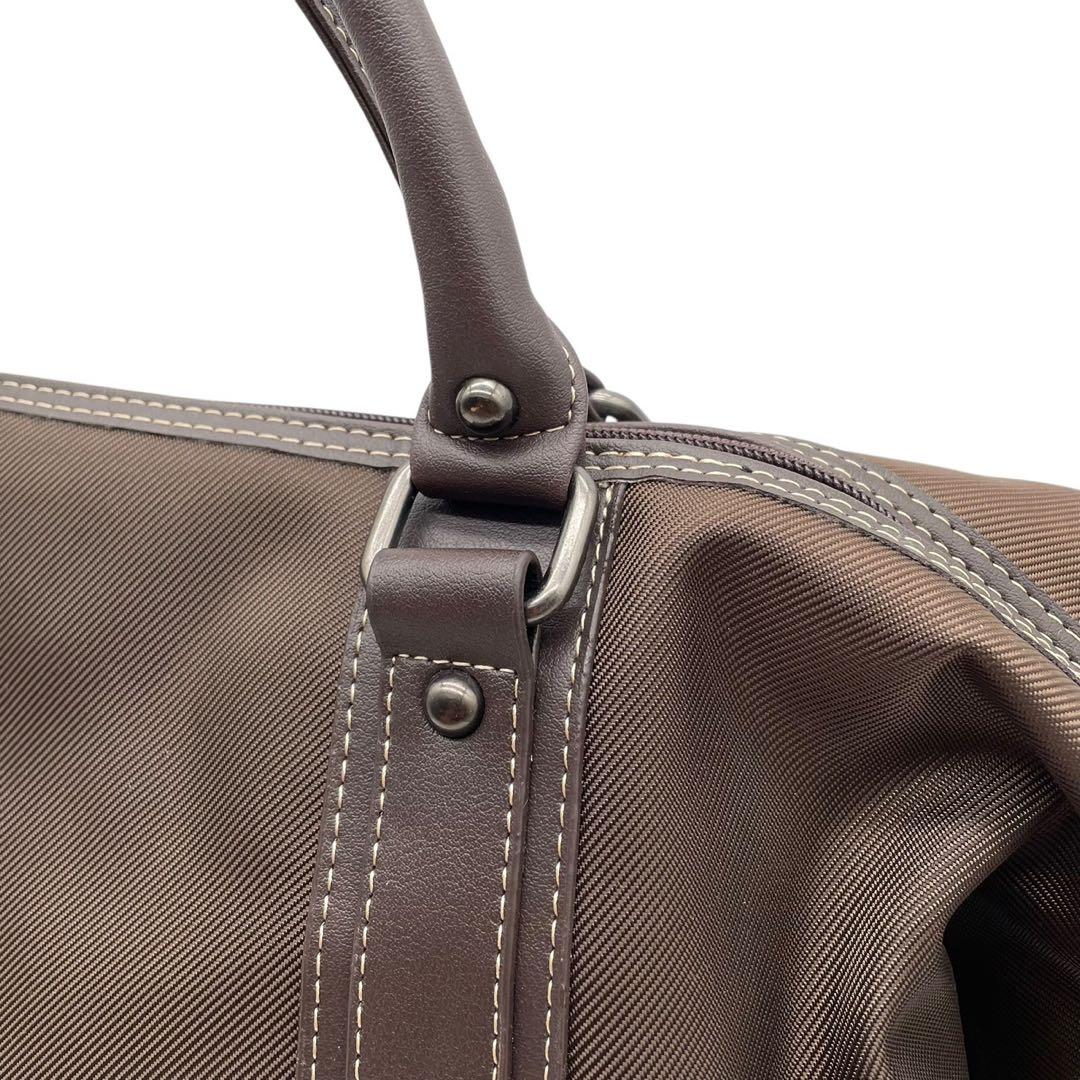 未使用級✨マンシングウェア ゴルフバッグ ナイロン 2way 茶