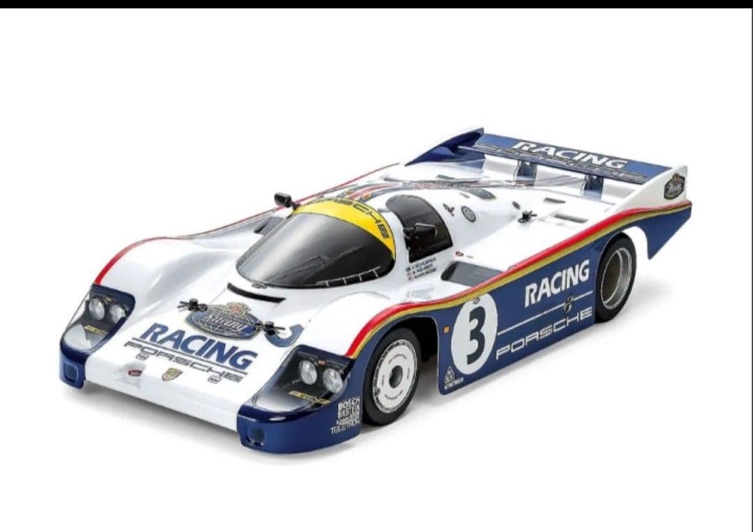 Porsche 956 1/10 ラジコンカーボディホイールセット