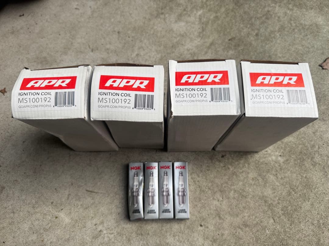 APR イグニッションコイル & NGK スパークプラグ セット