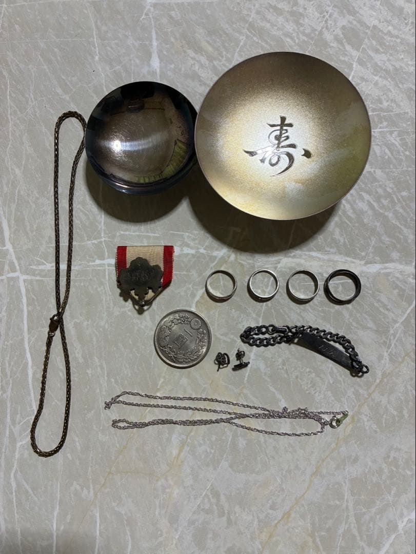 純銀 銀杯 銀貨 シルバー925 950 アクセサリー まとめ