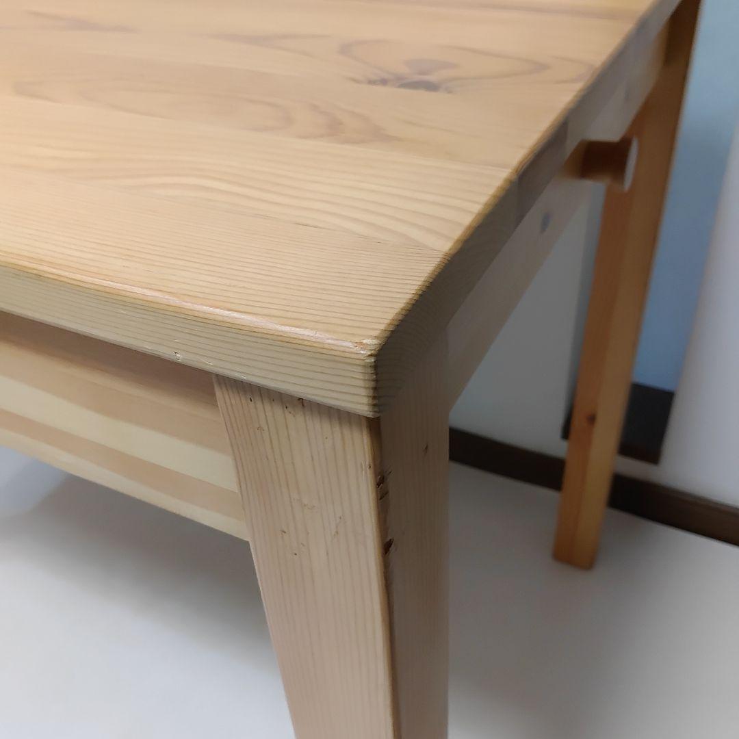 MUJI　無印良品　パイン材　デスク　机　引き出し　良品計画　送料無料