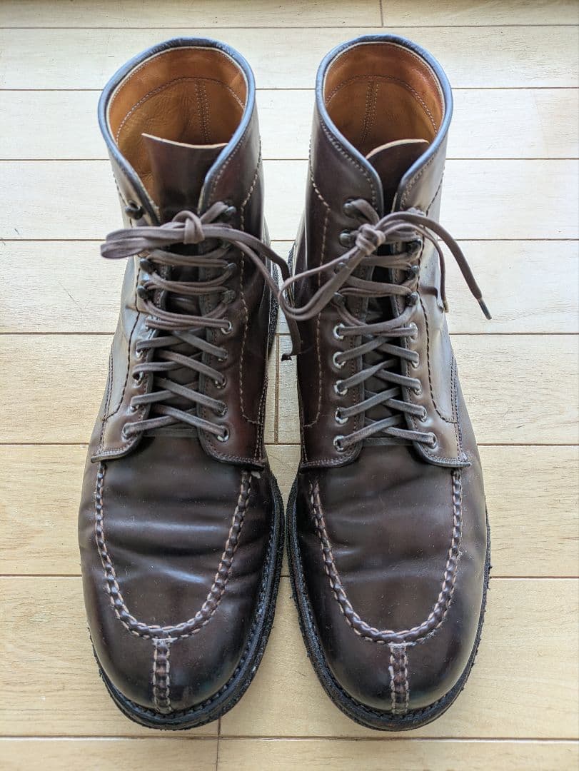 ALDEN　タンカーブーツ　９㌅　バーガンディ　クレープソール