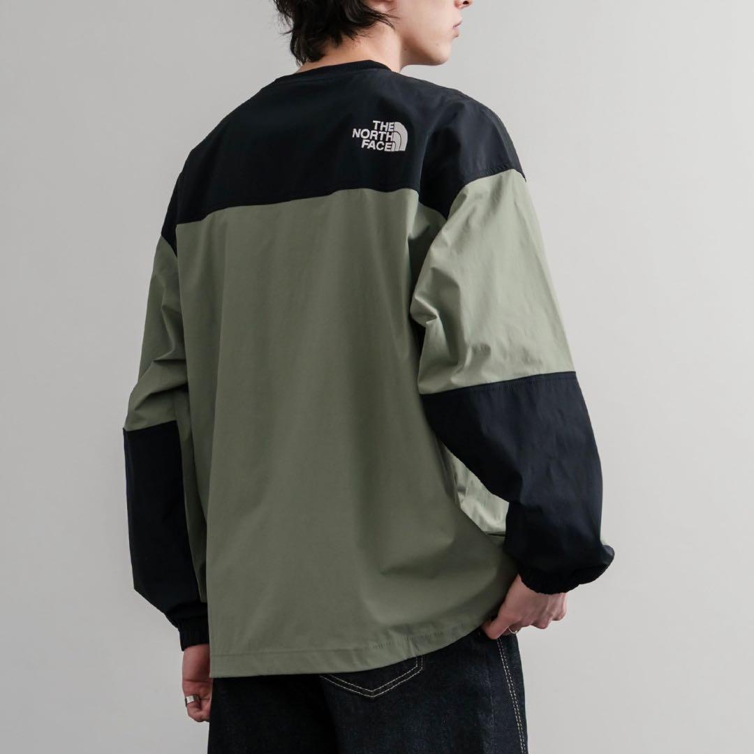 XXXL＊アルバニークルーネック　カーキ＊ロンT＊ノースフェイス＊韓国限定