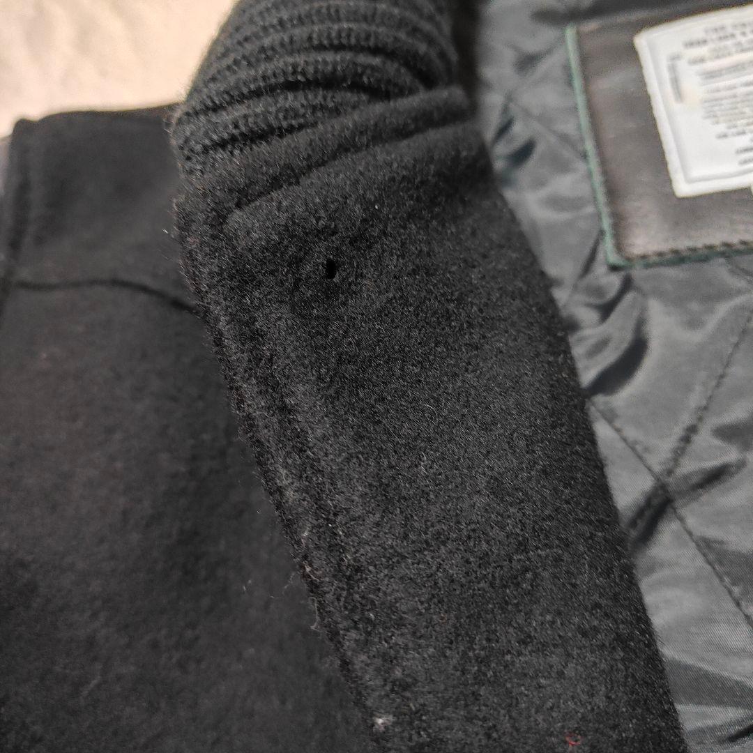 美品✨CRIMIE 袖レザー 牛革 ウール スタジアムジャケット M