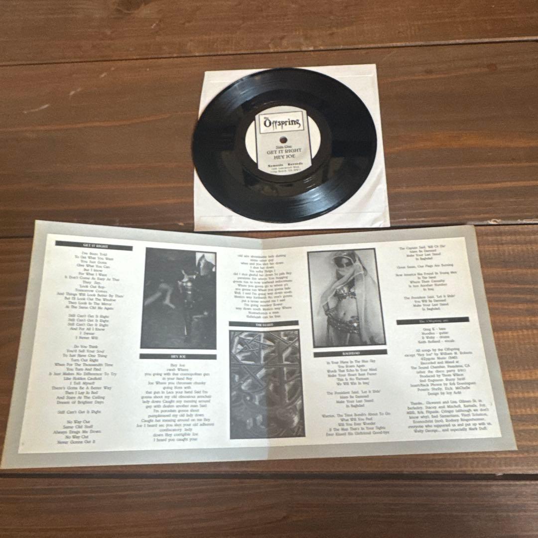 The Offspring Baghdad 7インチシングル