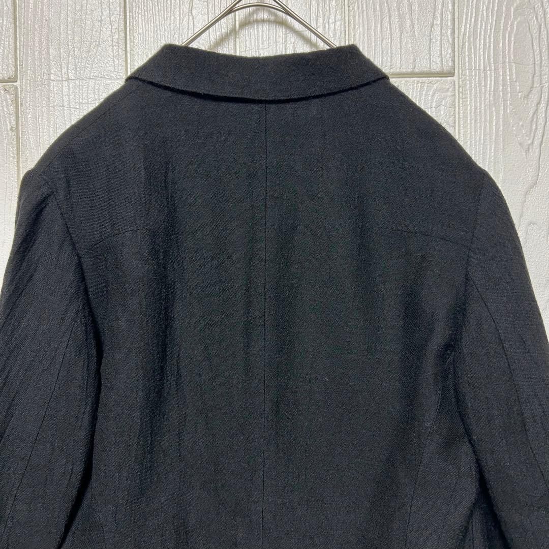 Yohji Yamamoto Y's キュプラ混 ウールジャケット ブラック