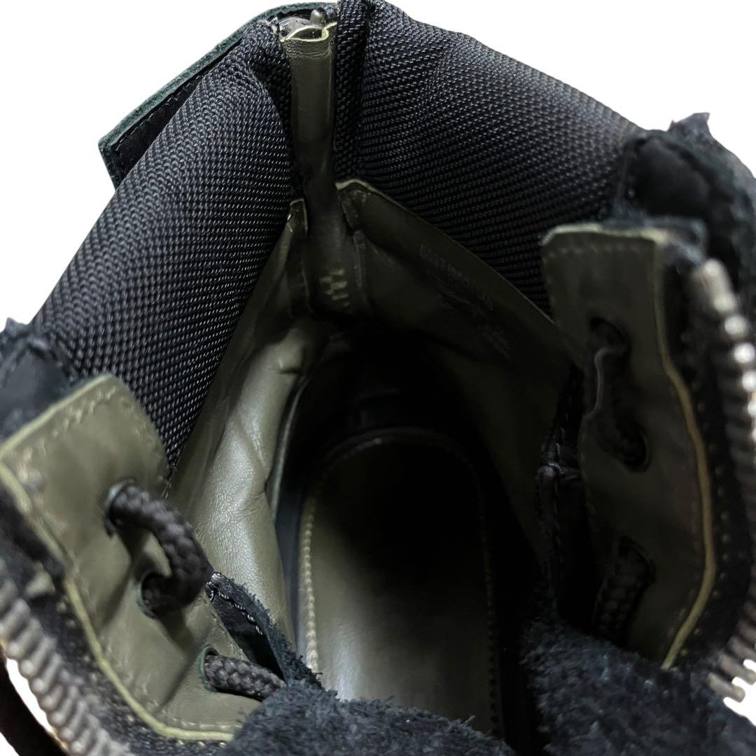 田中 野夫⭐️希少モデル⭐️ ザラサープラス コンバットブーツ 黒 レザー本革