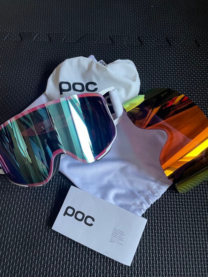 【そろそろパウダーお値下げ】POCゴーグルNEXAL　WF スペアレンズ付き