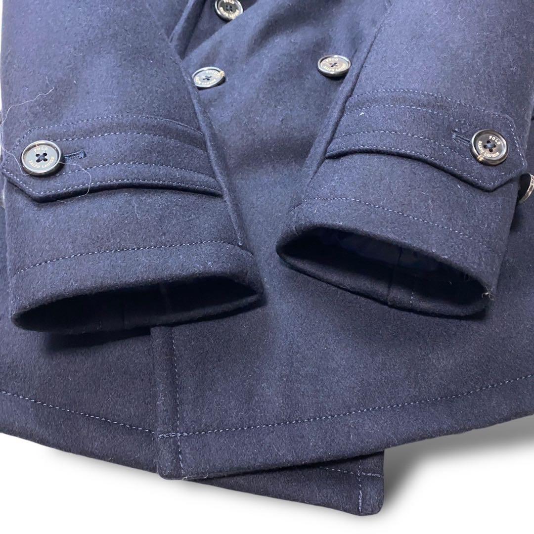 ラルフローレンRalph Lauren ダウンピーコート　ネイビー