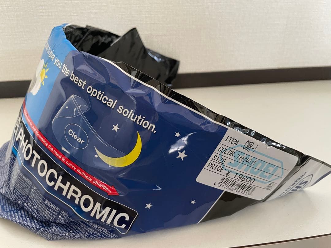 新品SHOEI CWR-1 フォトクロミック　シールド Z7/X14用