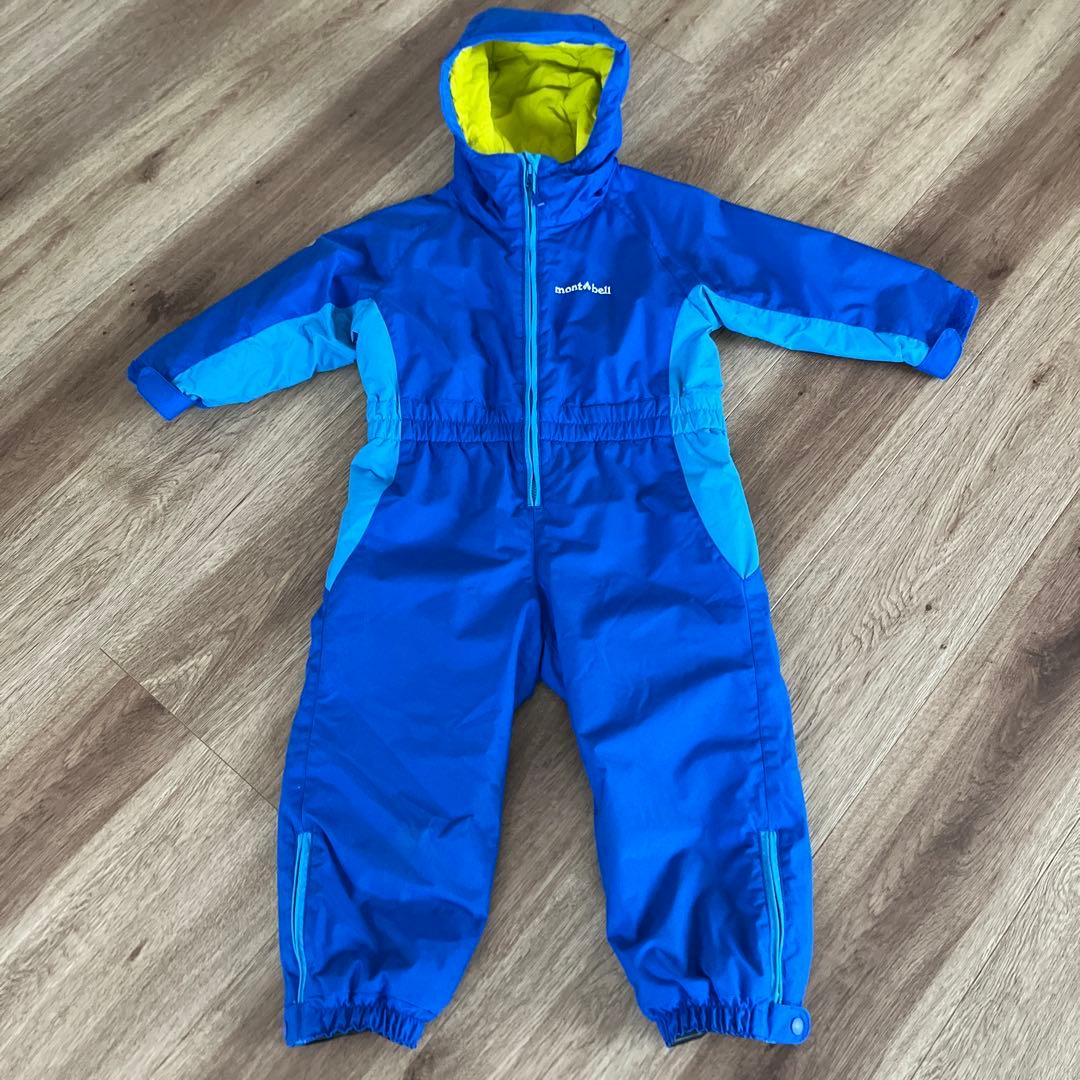 mont-bell パウダーカバーオール　ジャンプスーツ　キッズ　100
