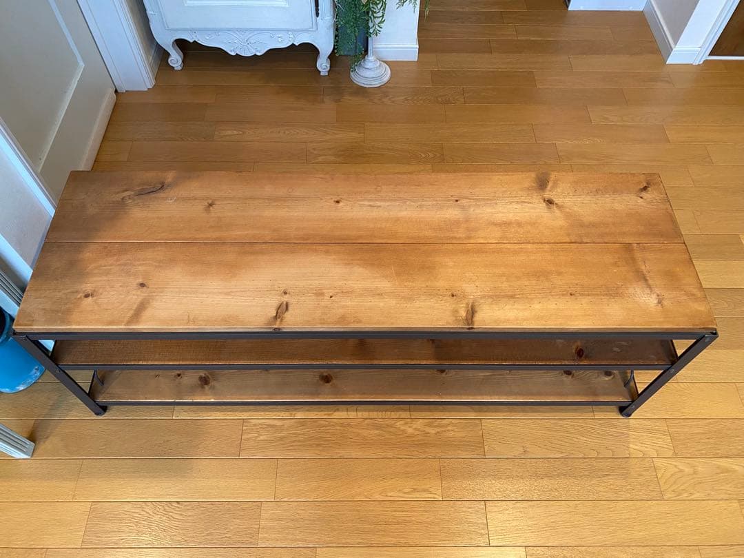 テレビ台　テレビボード　収納棚　アイアン　インダストリアル　アンティーク調