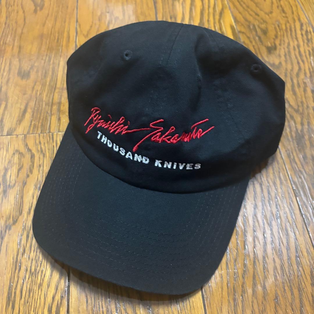 新品　THOUSAND KNIVES キャップ　坂本龍一　cap