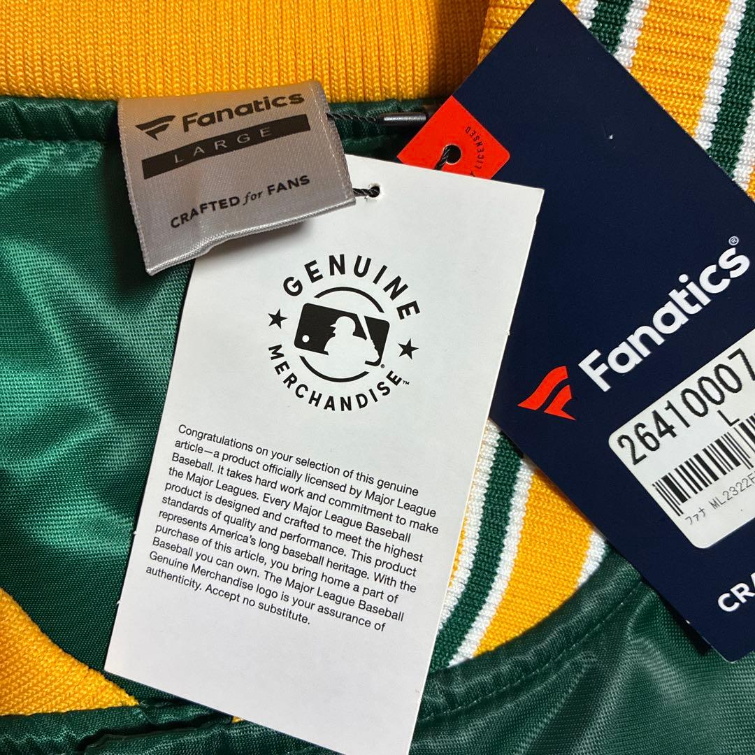 C*o様 MLB スタジャン オークランド アスレチックス Fanatics